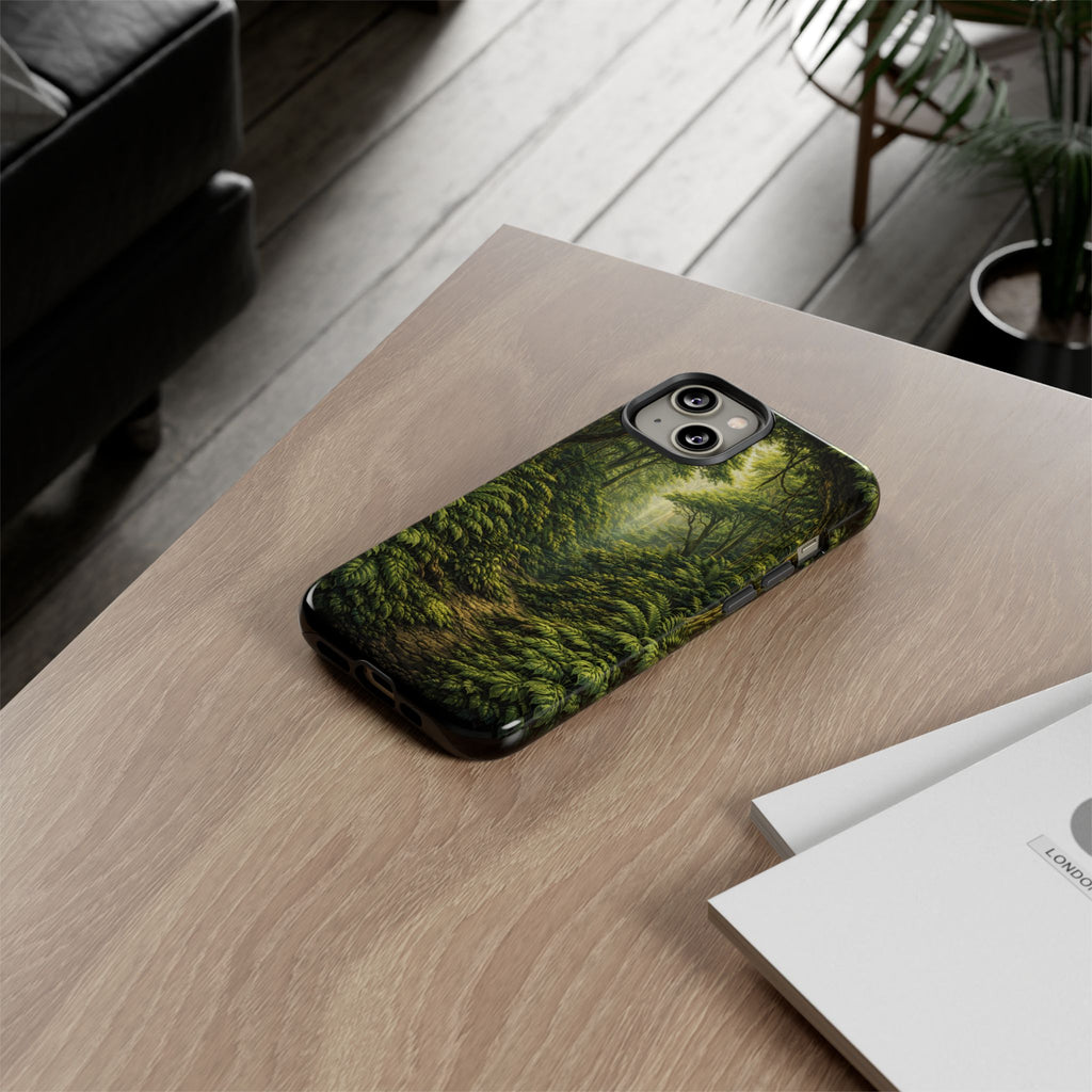 Forest Path Tough Phone Case
