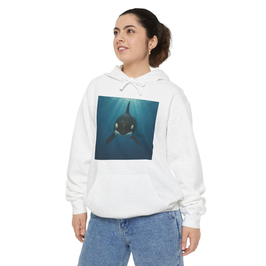 Orca Whale Pullover Hoodie