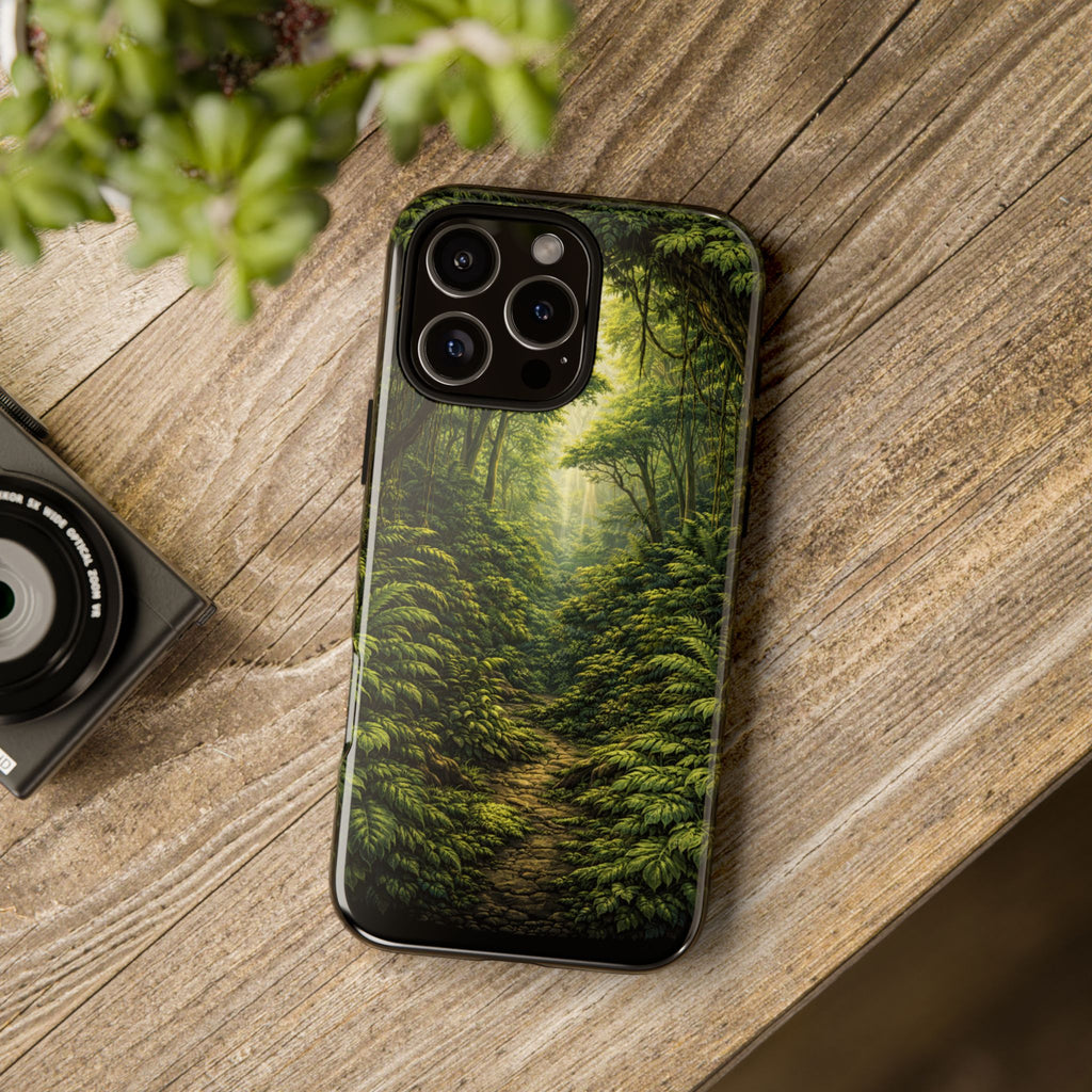 Forest Path Tough Phone Case