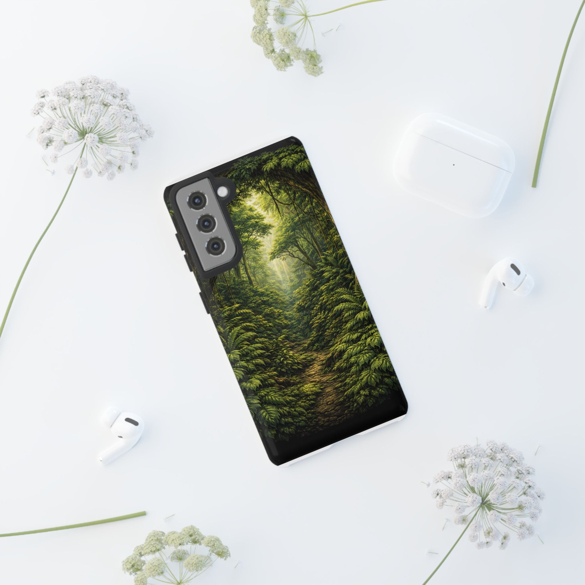 Forest Path Tough Phone Case