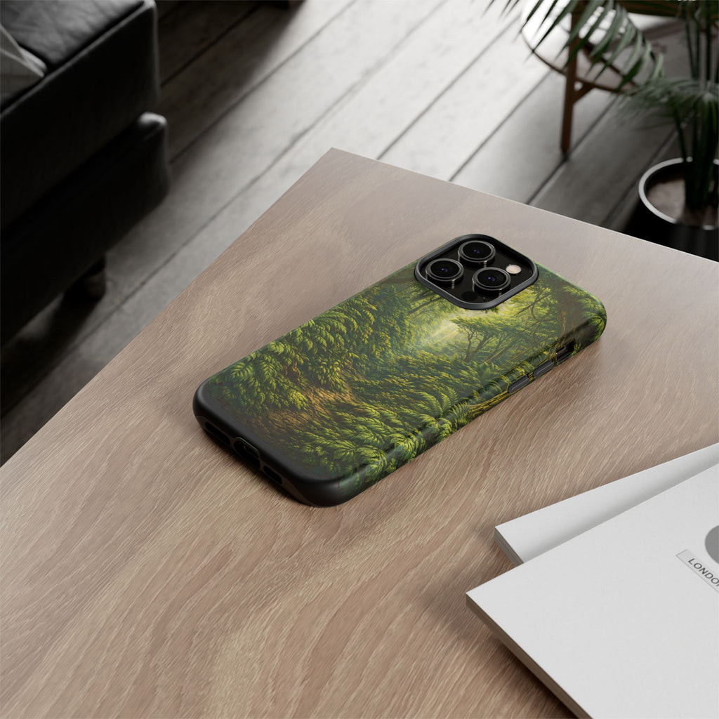 Forest Path Tough Phone Case