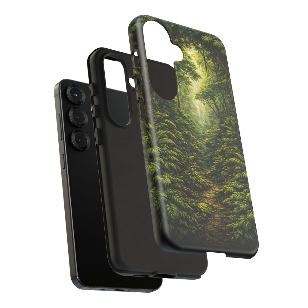 Forest Path Tough Phone Case