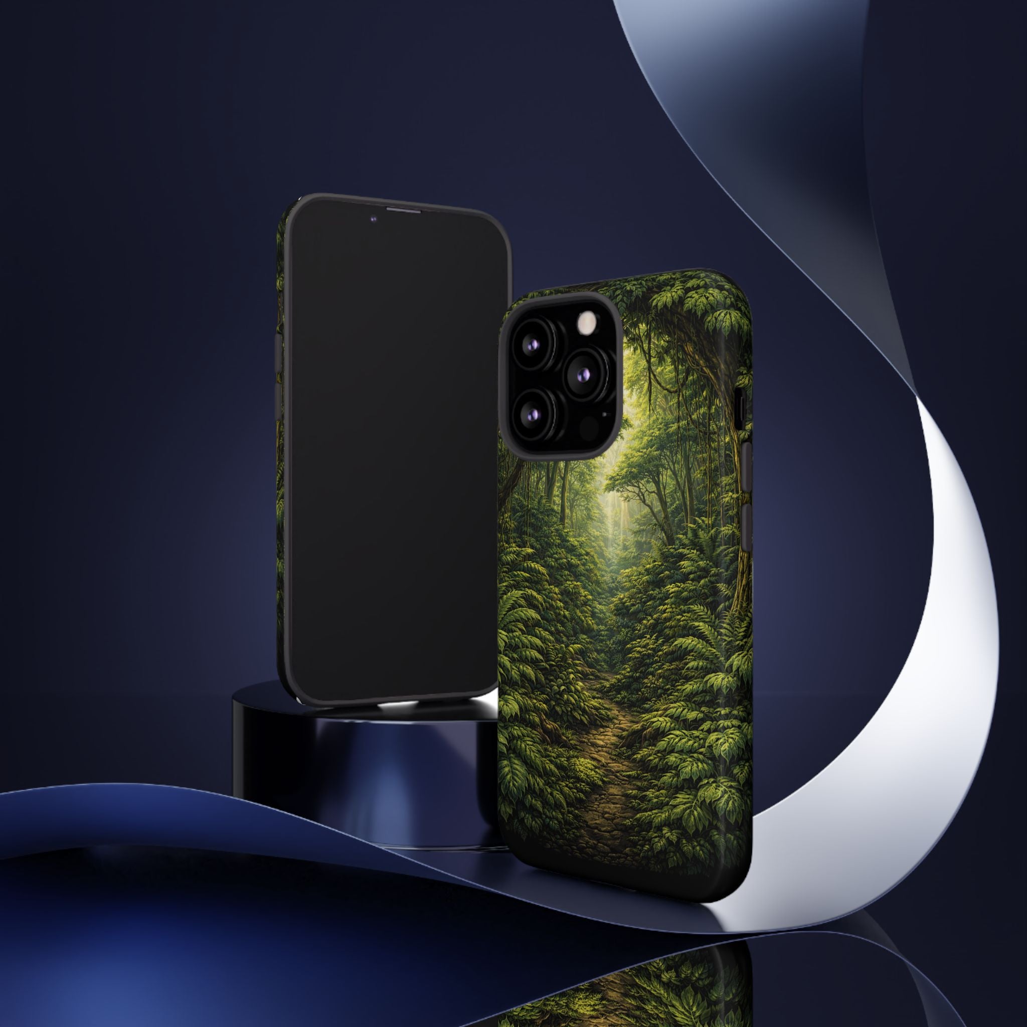 Forest Path Tough Phone Case