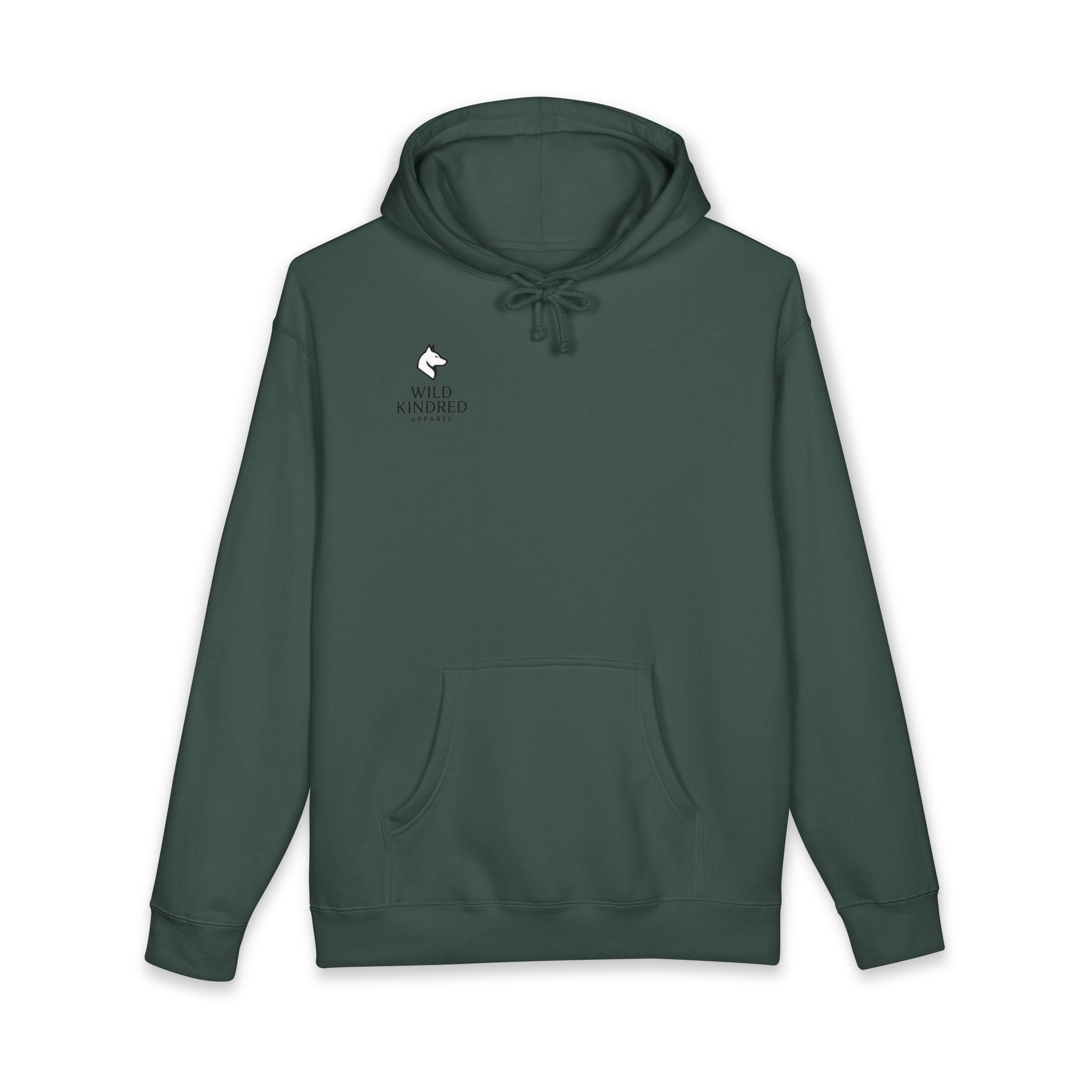 Bear Guardian Hoodie — Minimal Bear Emblem Pullover