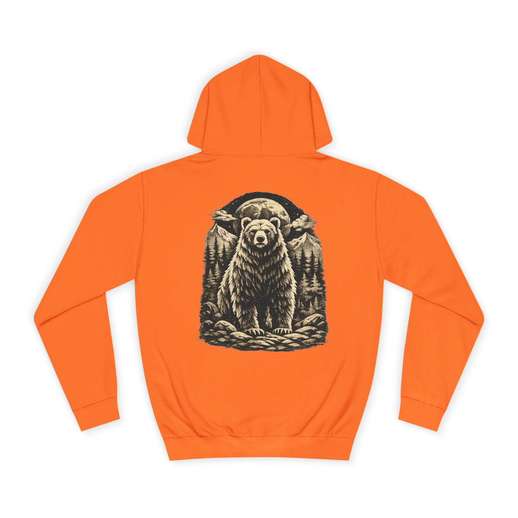 Bear Graphic Hoodie — Vintage Wilderness Bear Pullover