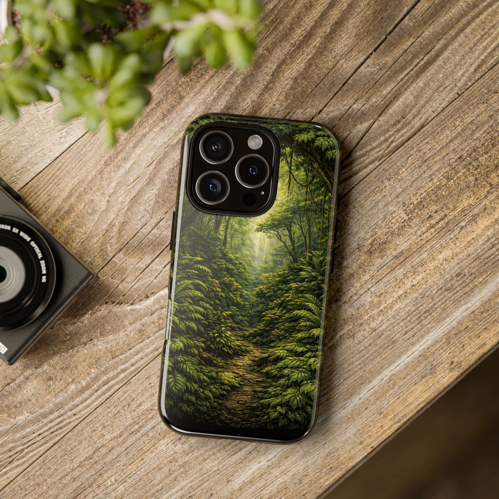 Forest Path Tough Phone Case