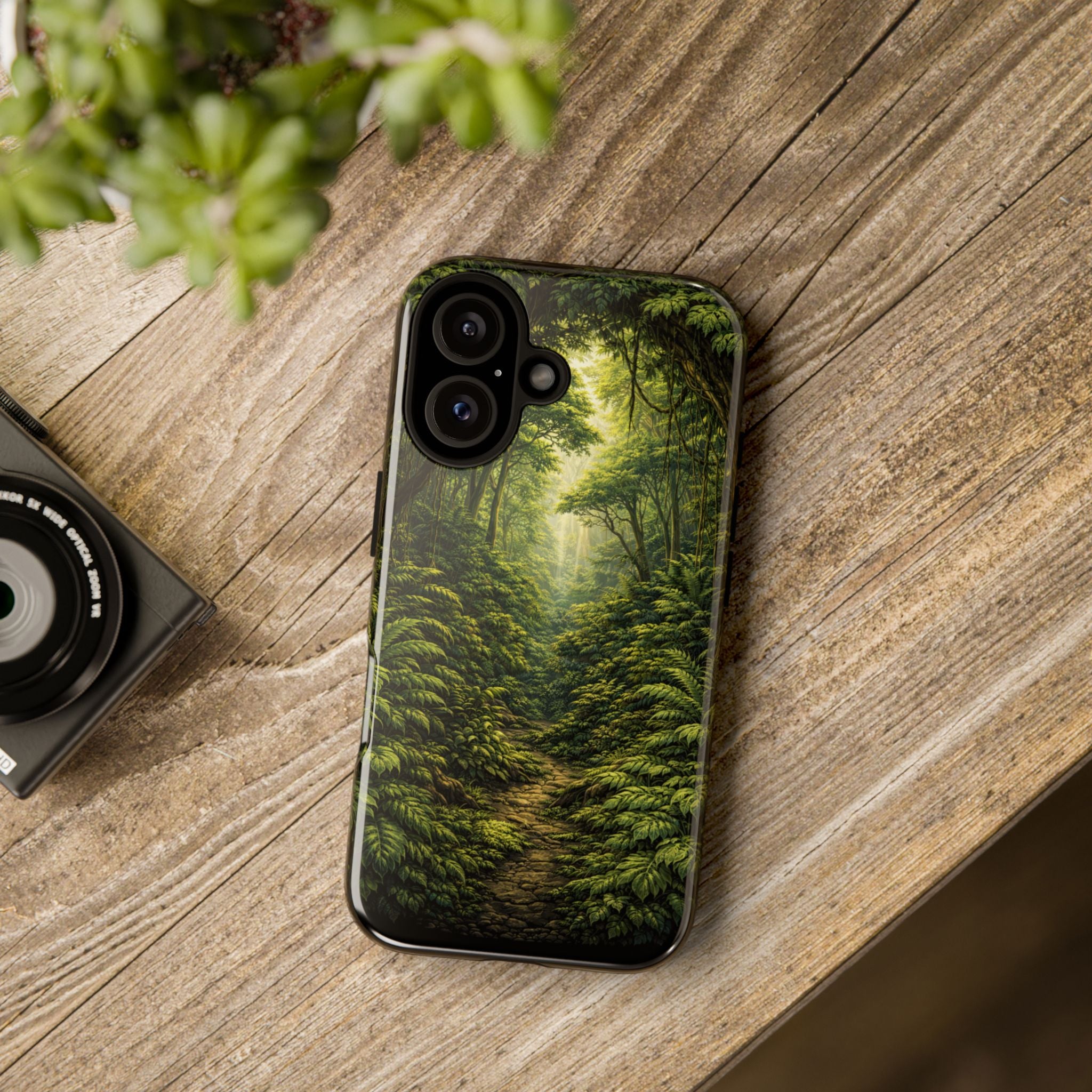 Forest Path Tough Phone Case