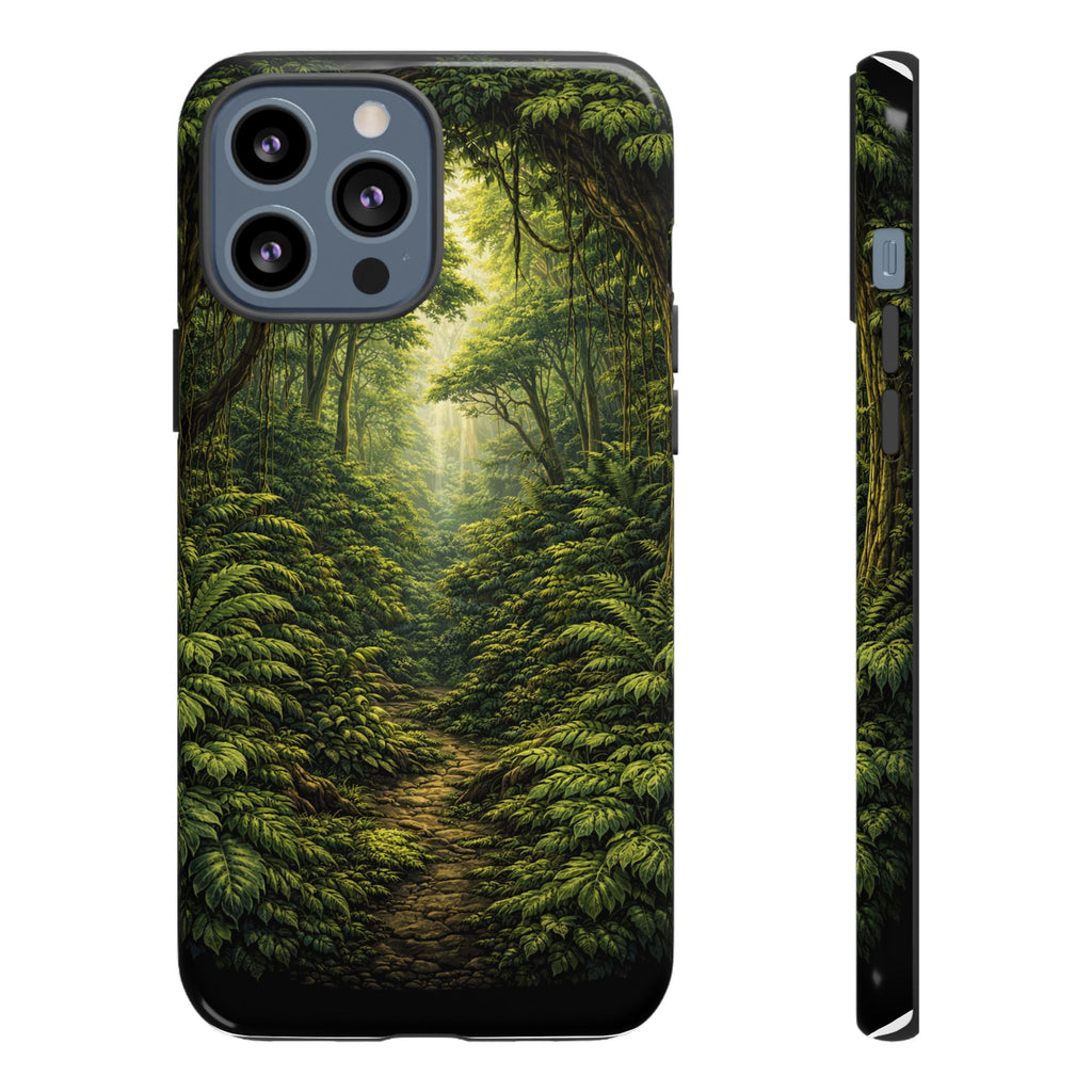 Forest Path Tough Phone Case