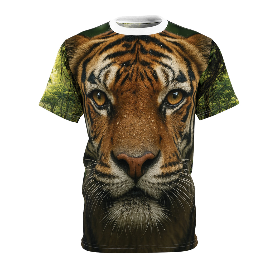Tiger Face Tee — Jungle Wildlife Graphic Shirt