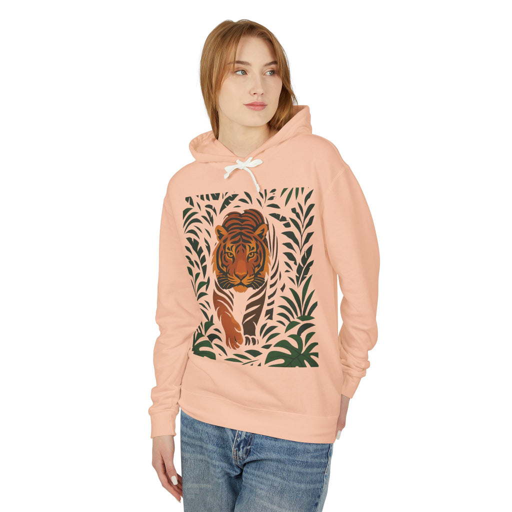 Tiger in the Jungle Hoodie Ver. 1 — Bold Tiger Graphic Hoodie