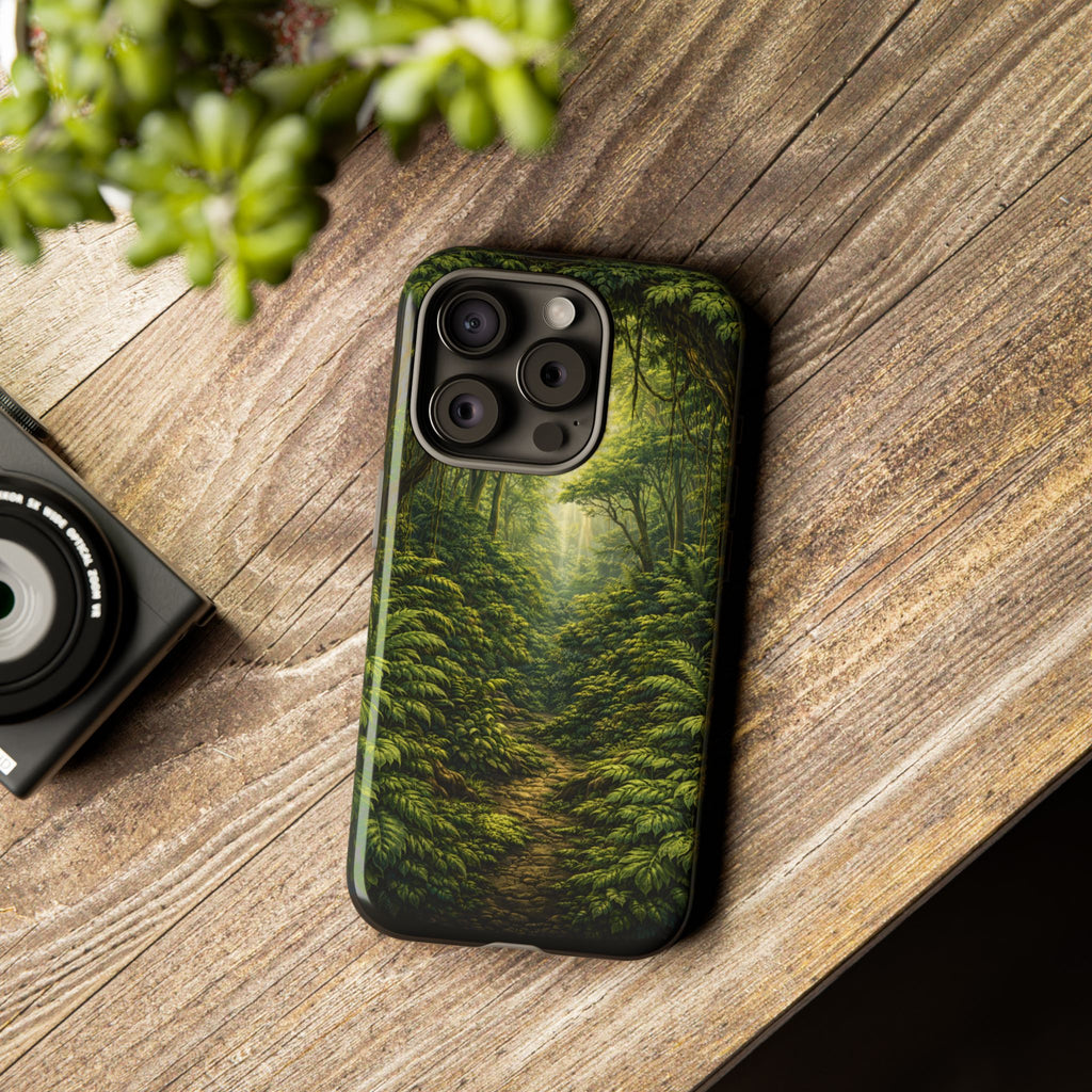 Forest Path Tough Phone Case