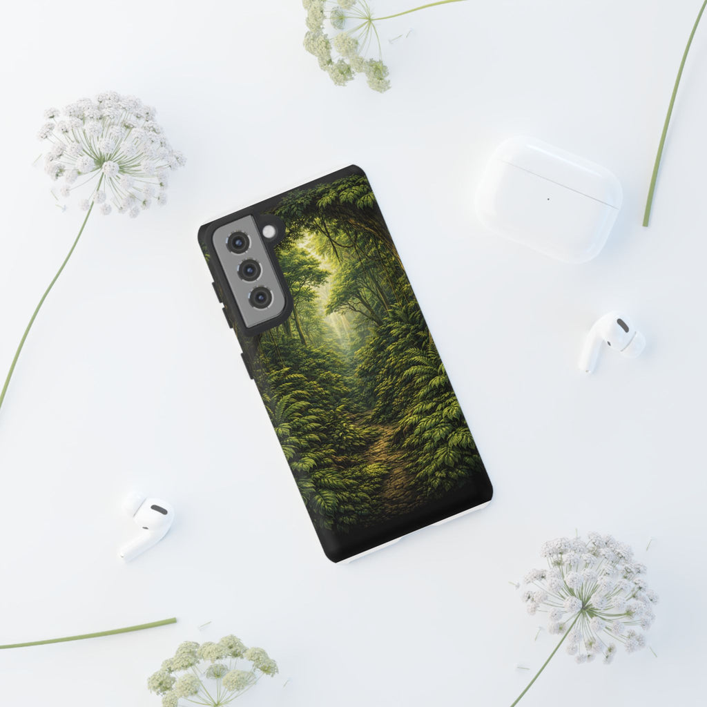 Forest Path Tough Phone Case