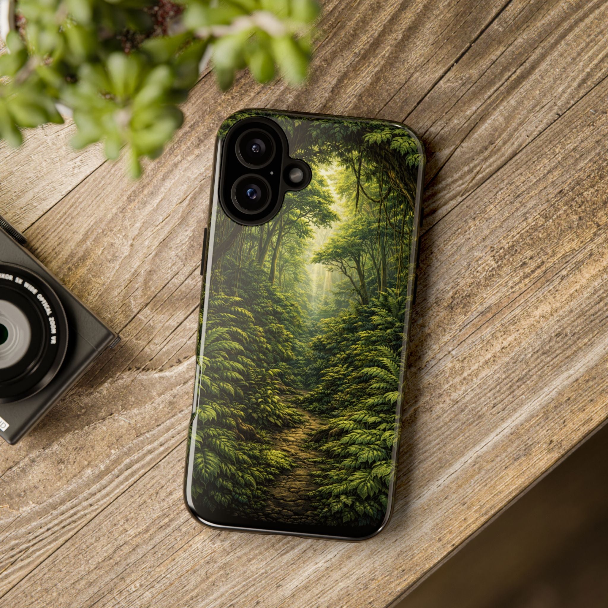 Forest Path Tough Phone Case
