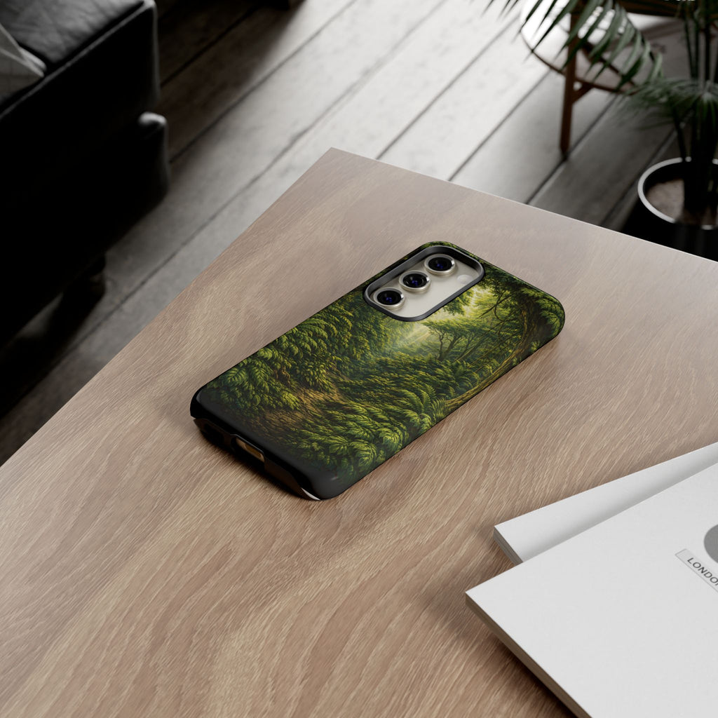 Forest Path Tough Phone Case