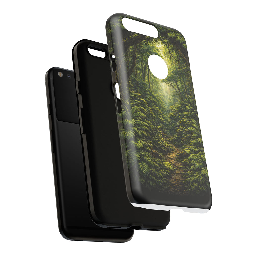 Forest Path Tough Phone Case