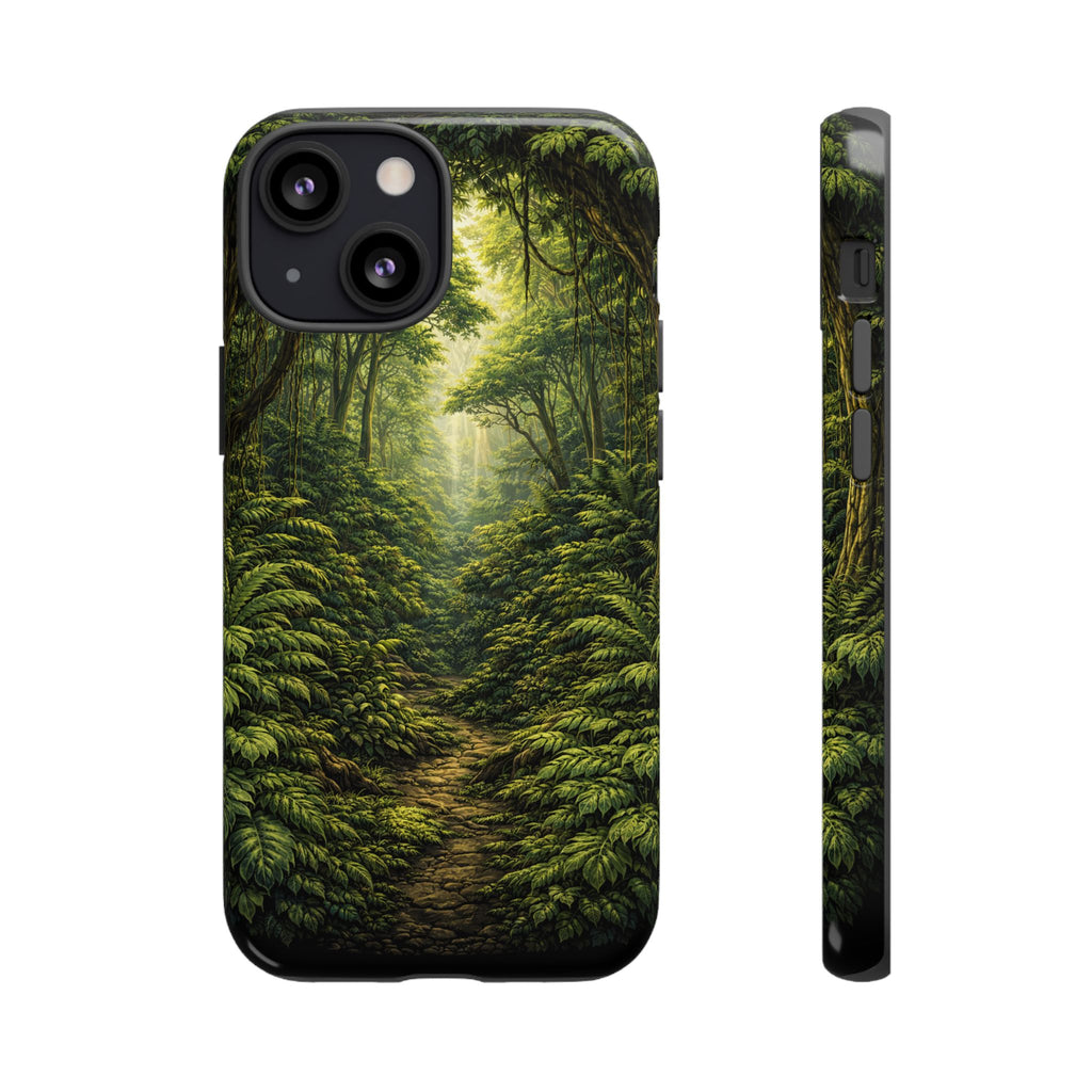Forest Path Tough Phone Case