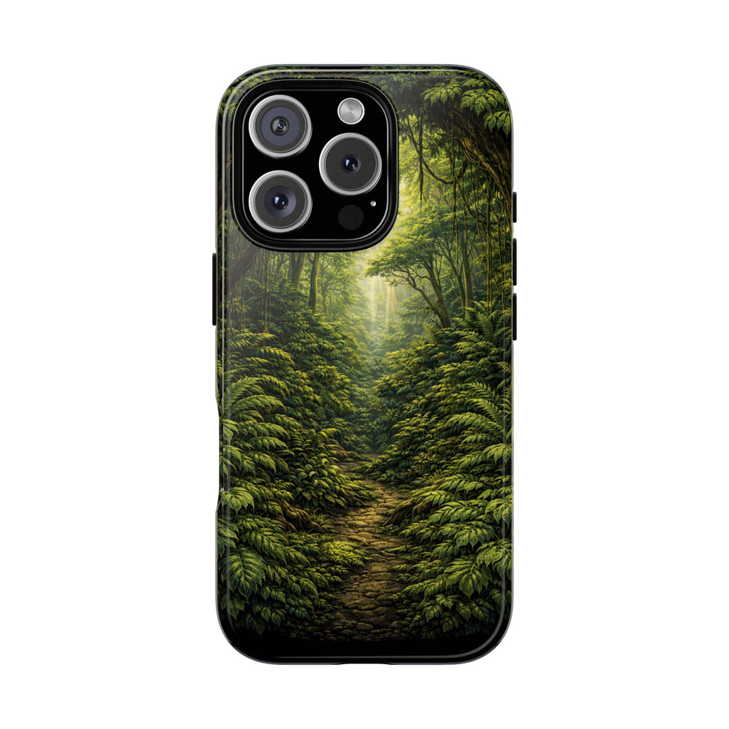 Forest Path Tough Phone Case