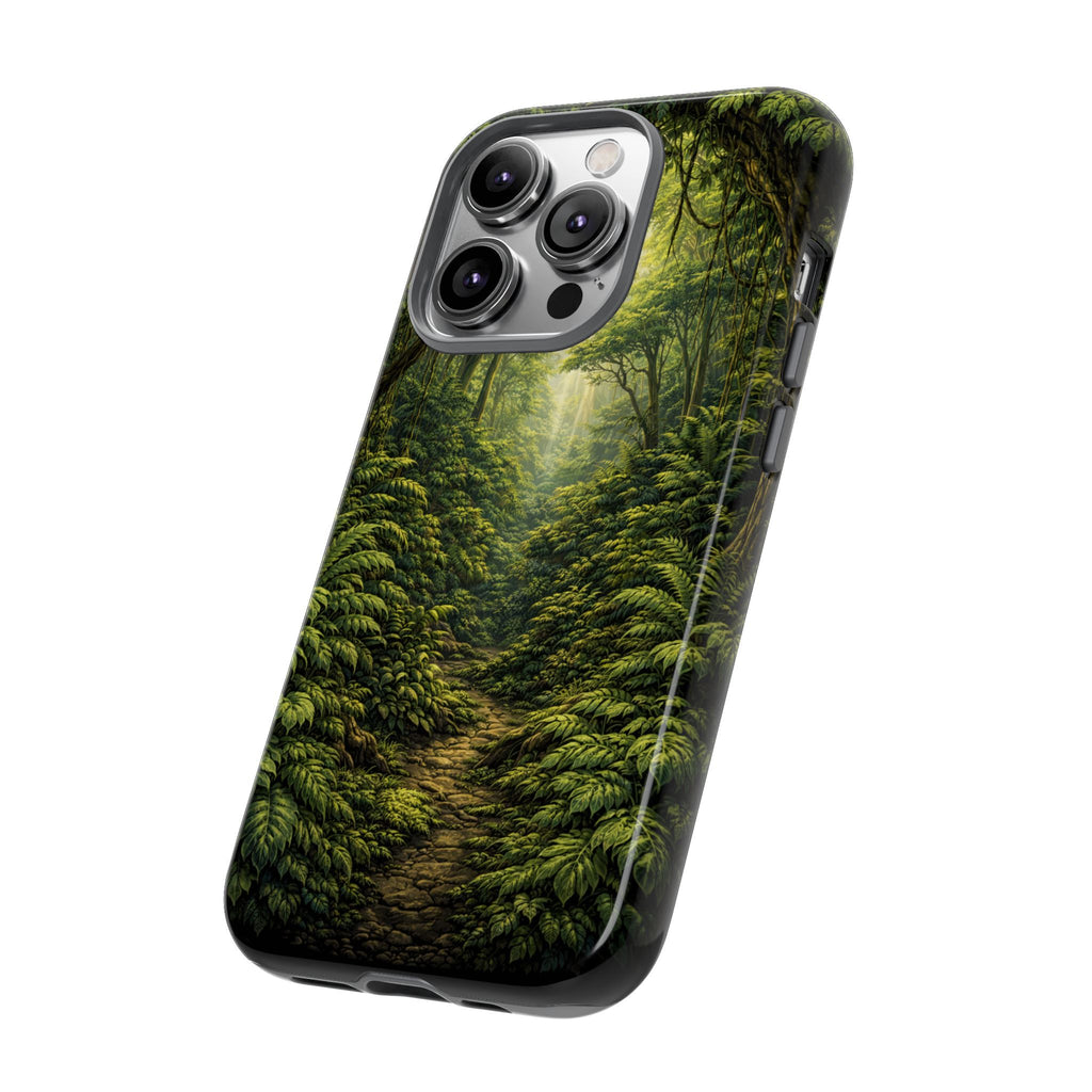 Forest Path Tough Phone Case