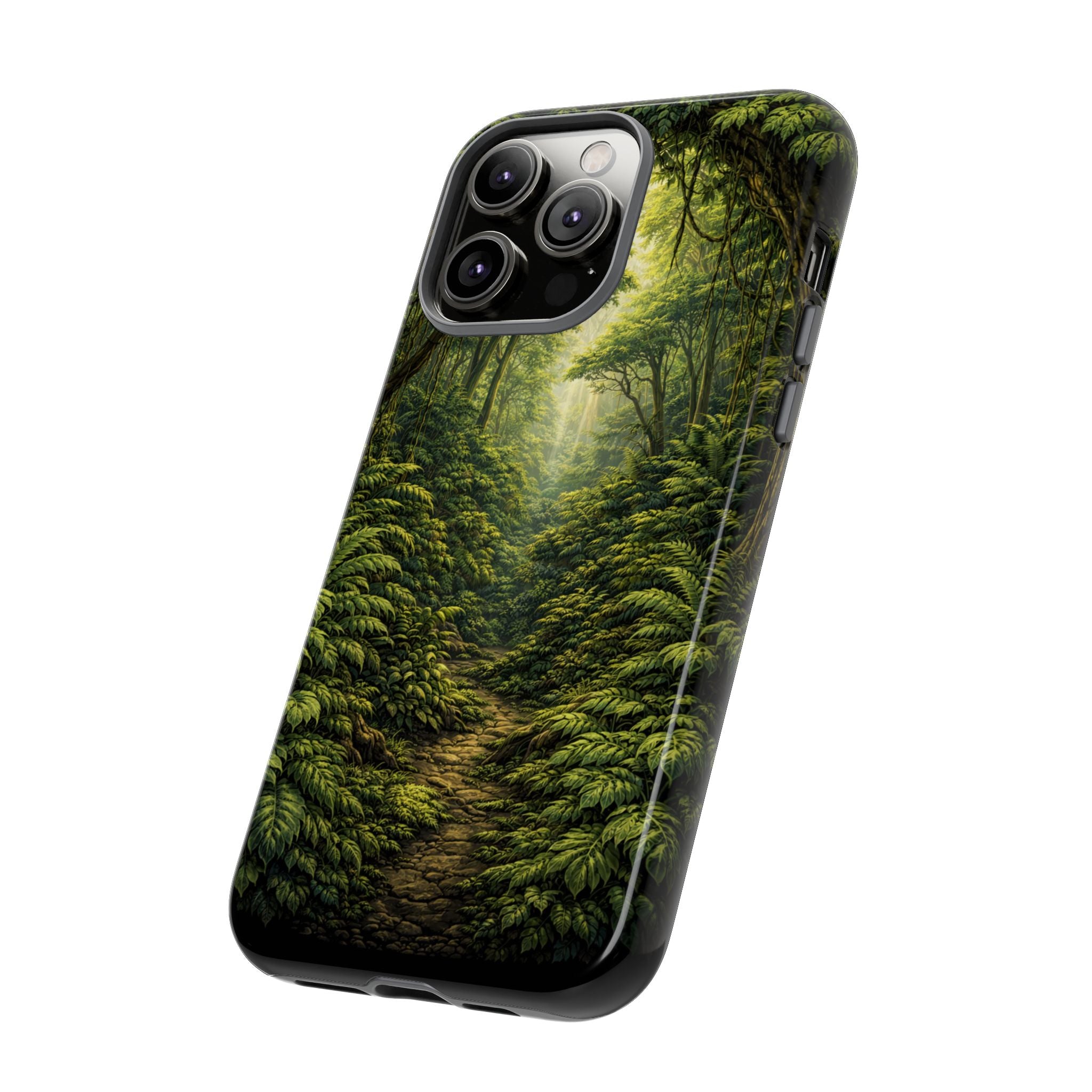 Forest Path Tough Phone Case