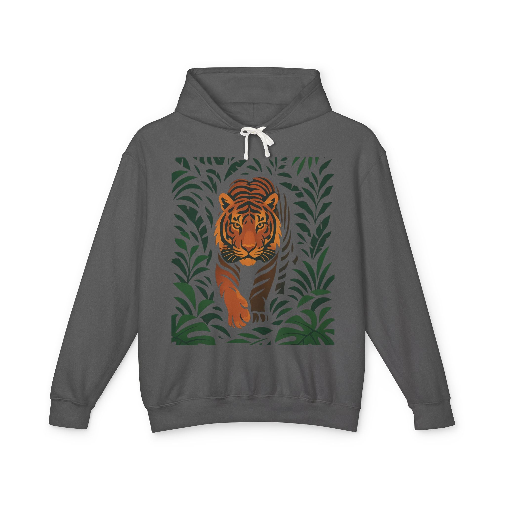 Tiger in the Jungle Hoodie Ver. 1 — Bold Tiger Graphic Hoodie