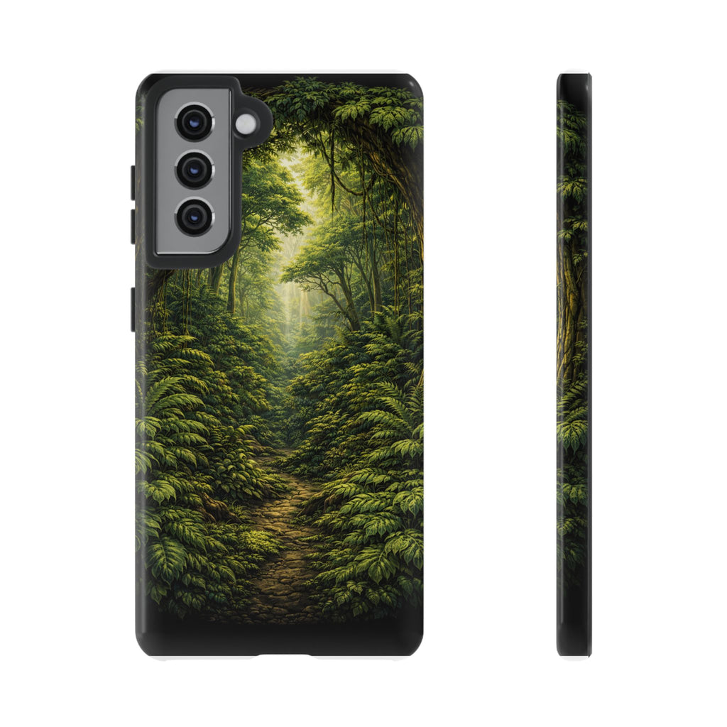 Forest Path Tough Phone Case