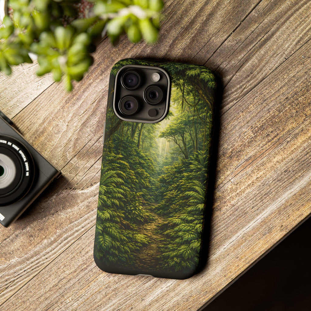 Forest Path Tough Phone Case