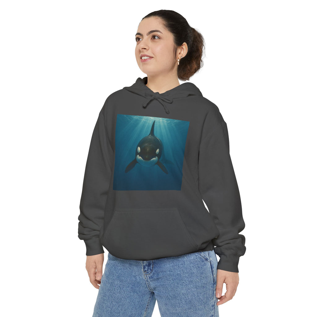 Orca Whale Pullover Hoodie