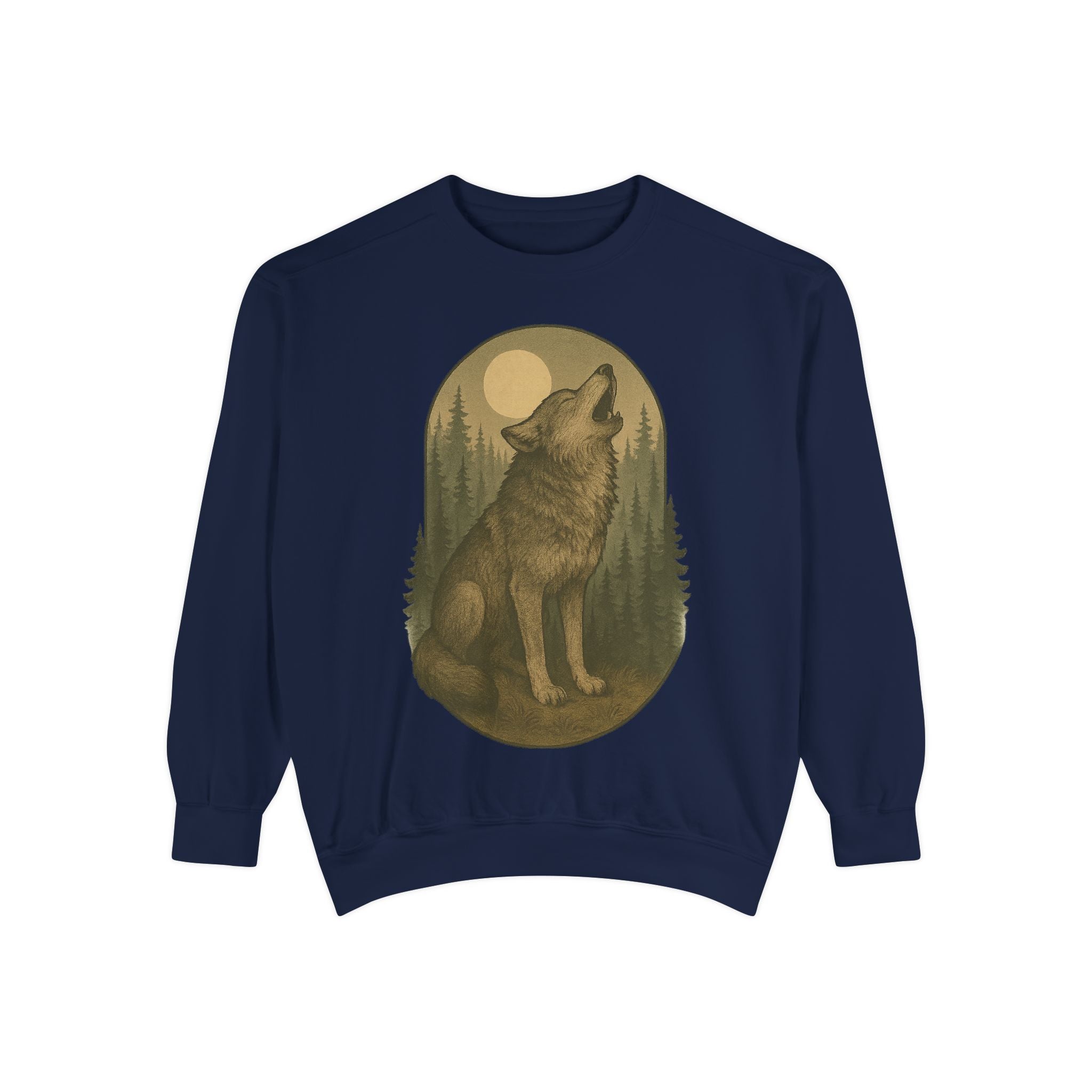 Howling Wolf Moon sweatshirt | Forest Vintage