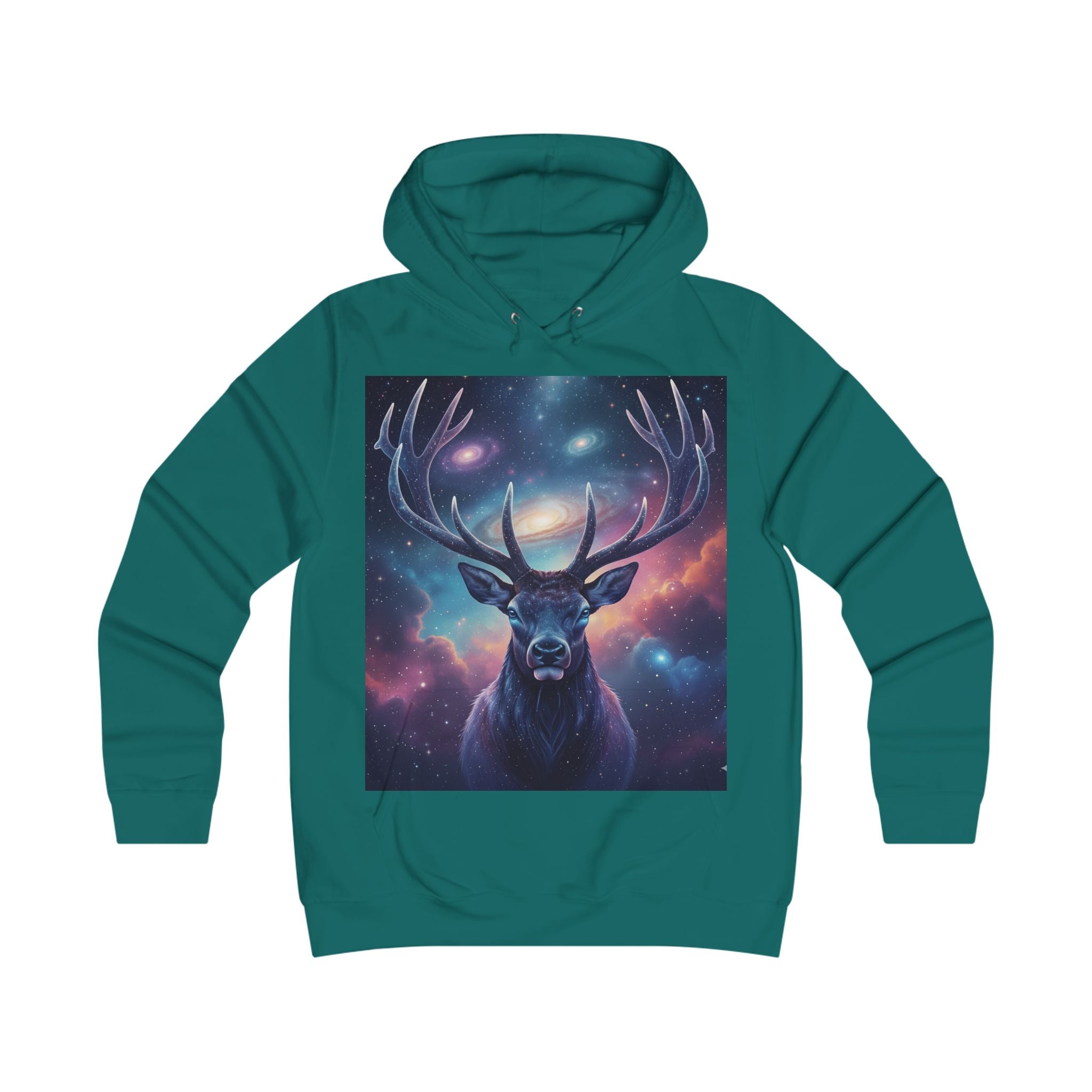 Galaxy Mystic Elk Pullover Hoodie