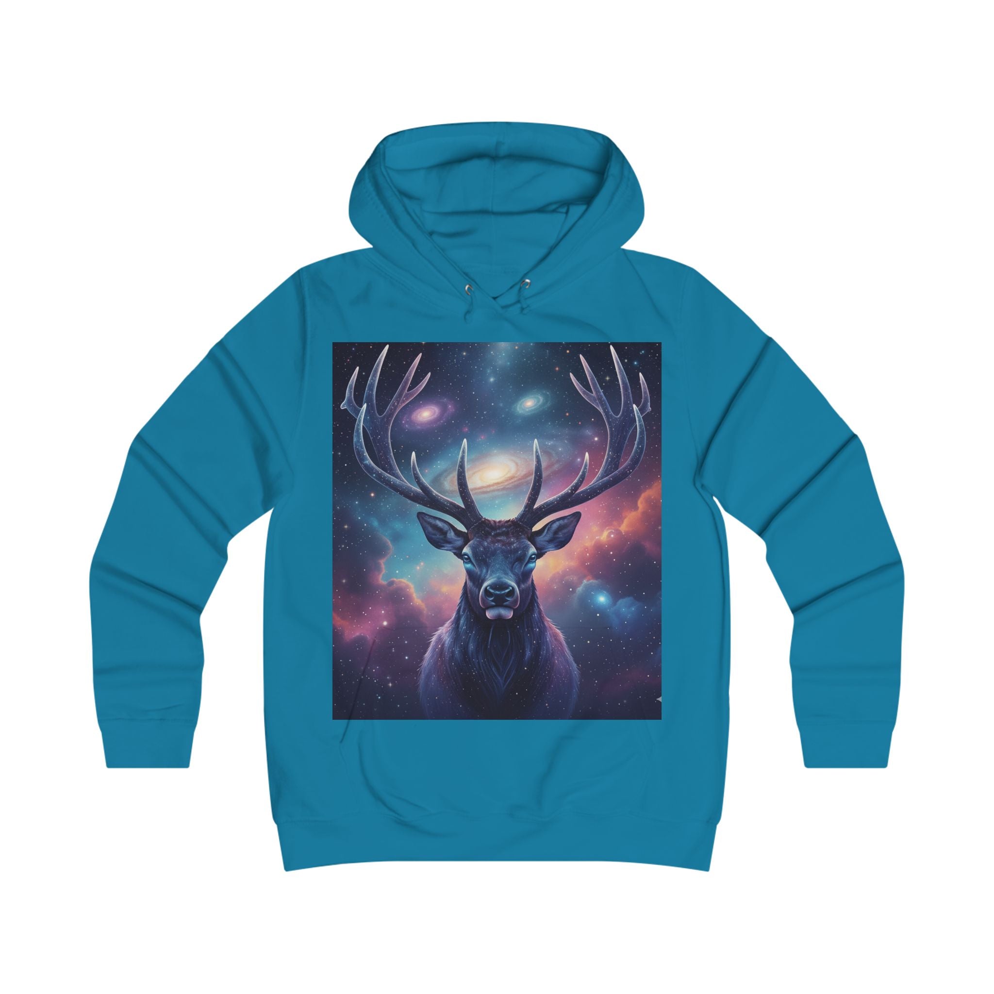 Galaxy Mystic Elk Pullover Hoodie