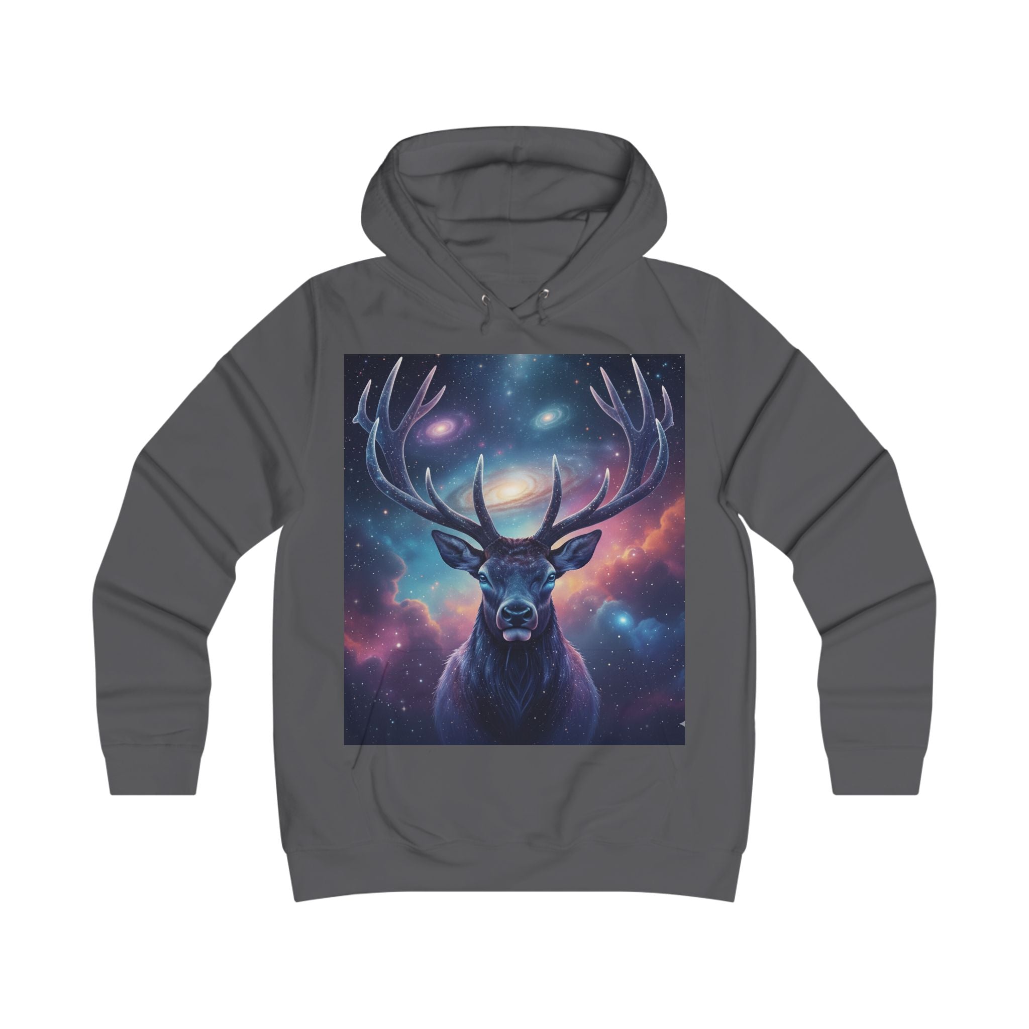 Galaxy Mystic Elk Pullover Hoodie