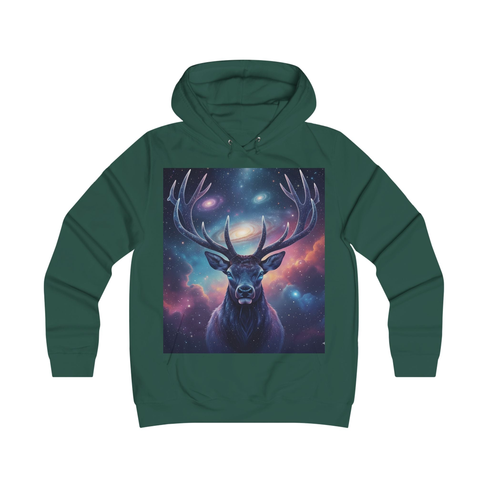 Galaxy Mystic Elk Pullover Hoodie