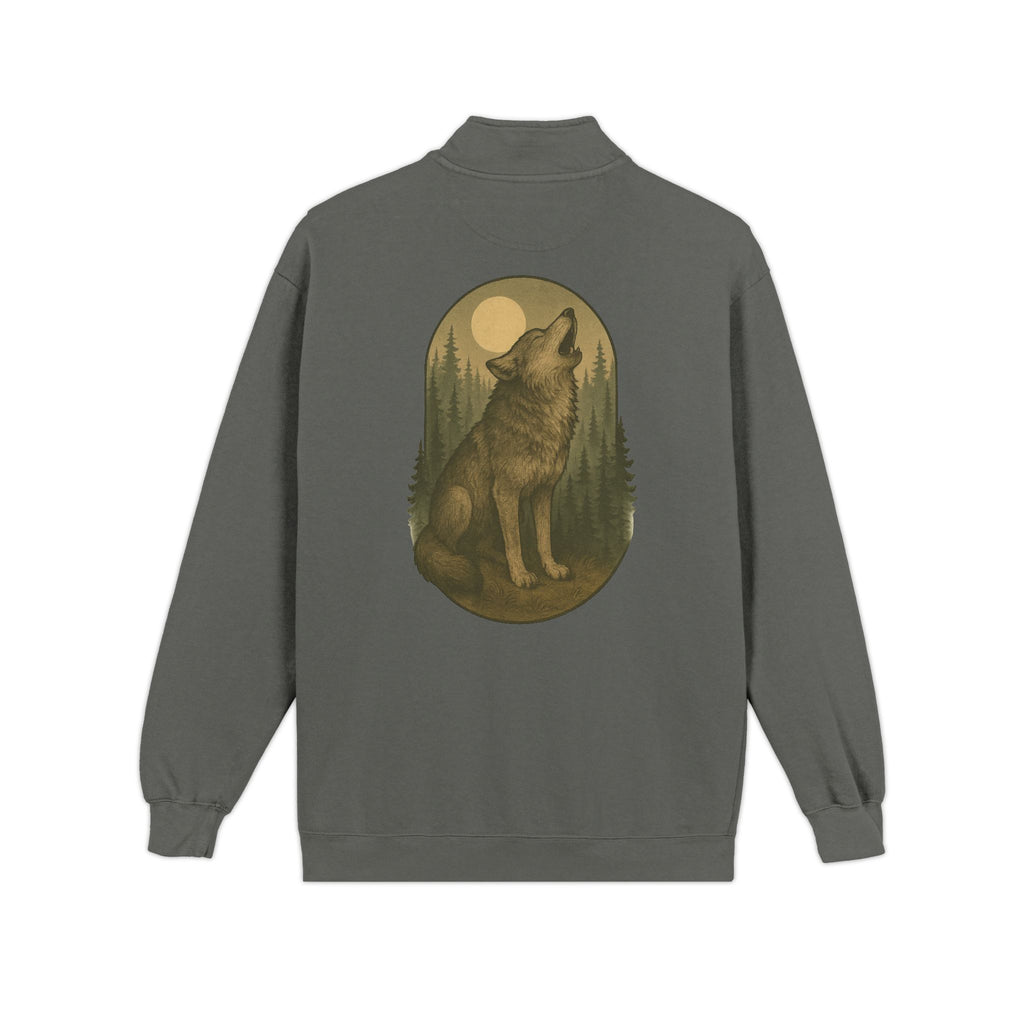 Howling Wolf Zip Sweatshirt