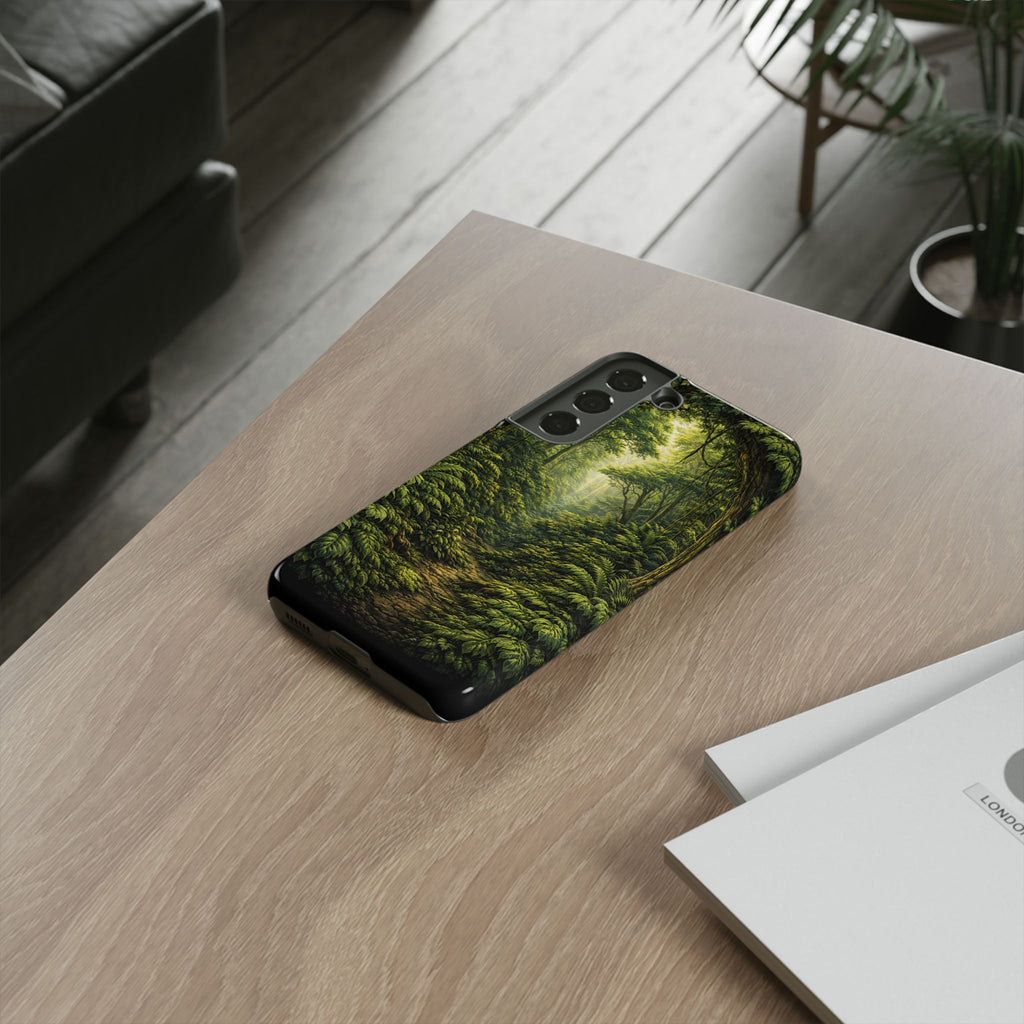 Forest Path Tough Phone Case