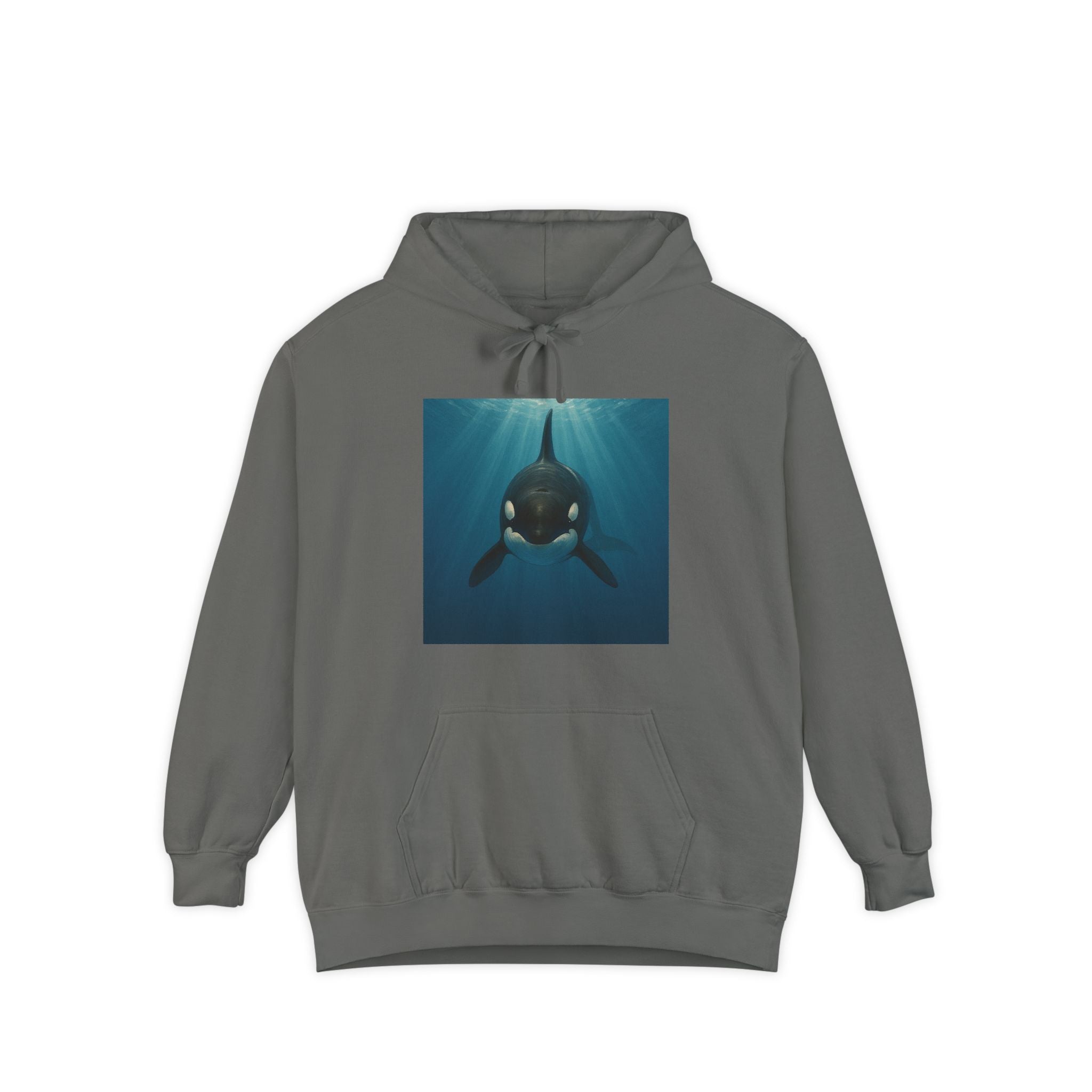 Orca Whale Pullover Hoodie