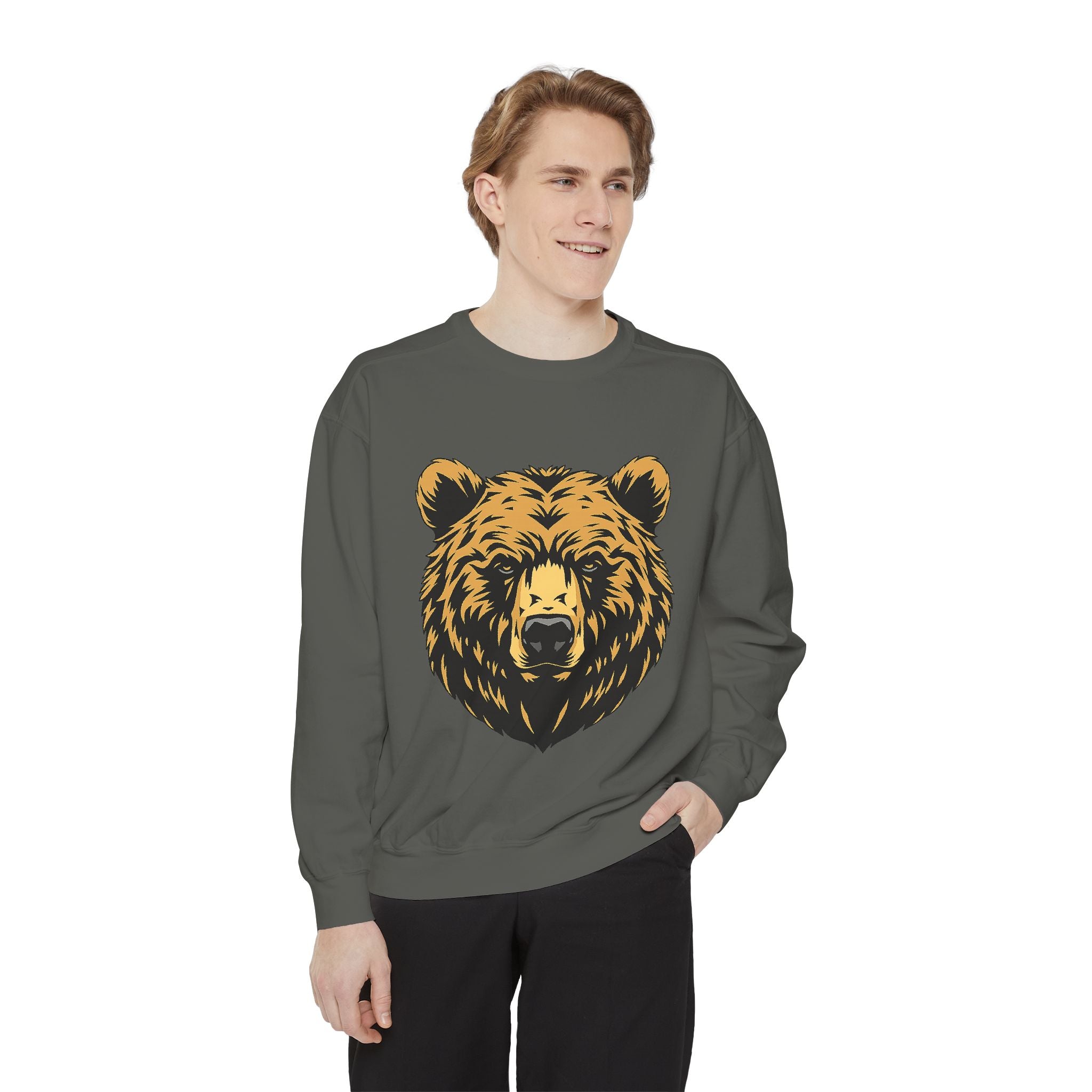 Bear Head Graphic Sweatshirt — Vintage Outdoors Crewneck