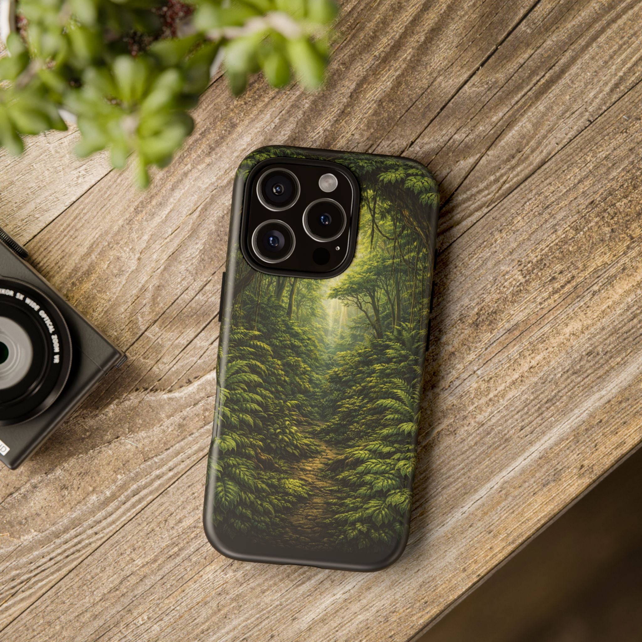 Forest Path Tough Phone Case