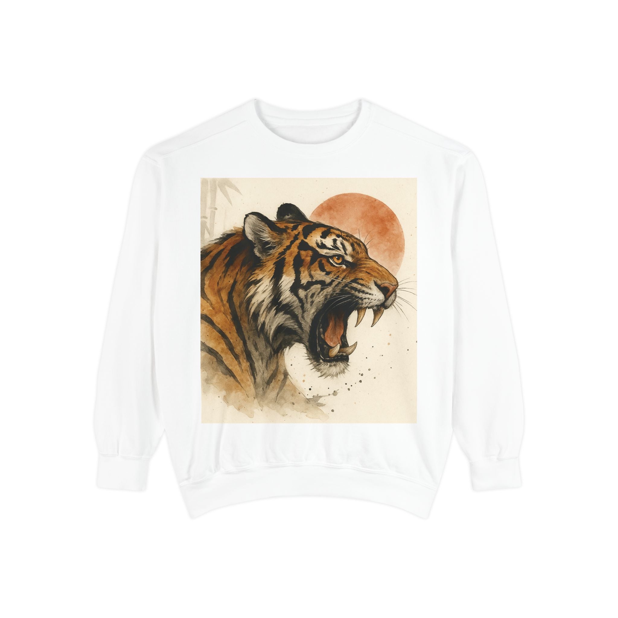 Roaring Tiger Sweatshirt — Vintage Sun Graphic Crewneck