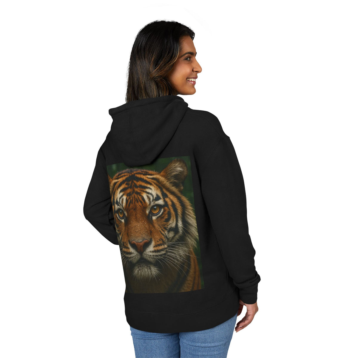 Tiger Face Hoodie