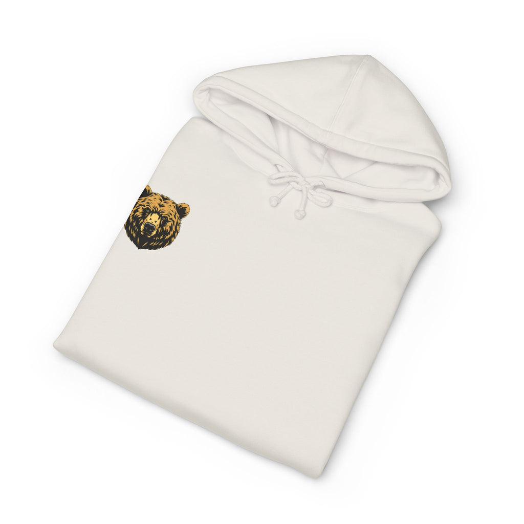 Bear Guardian Hoodie — Minimal Bear Emblem Pullover