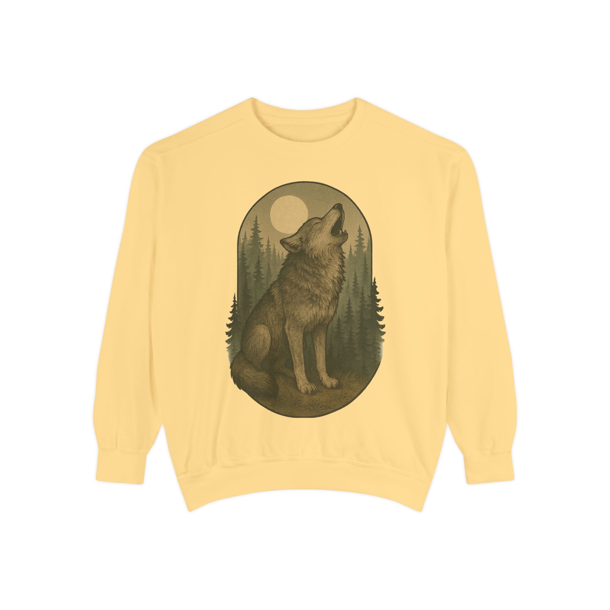Howling Wolf Moon sweatshirt | Forest Vintage