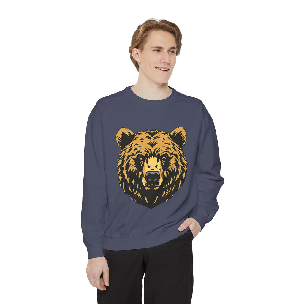 Bear Head Graphic Sweatshirt — Vintage Outdoors Crewneck
