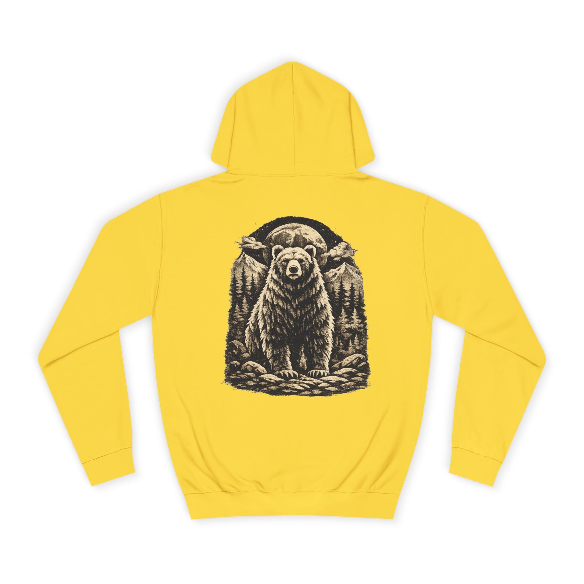 Bear Graphic Hoodie — Vintage Wilderness Bear Pullover