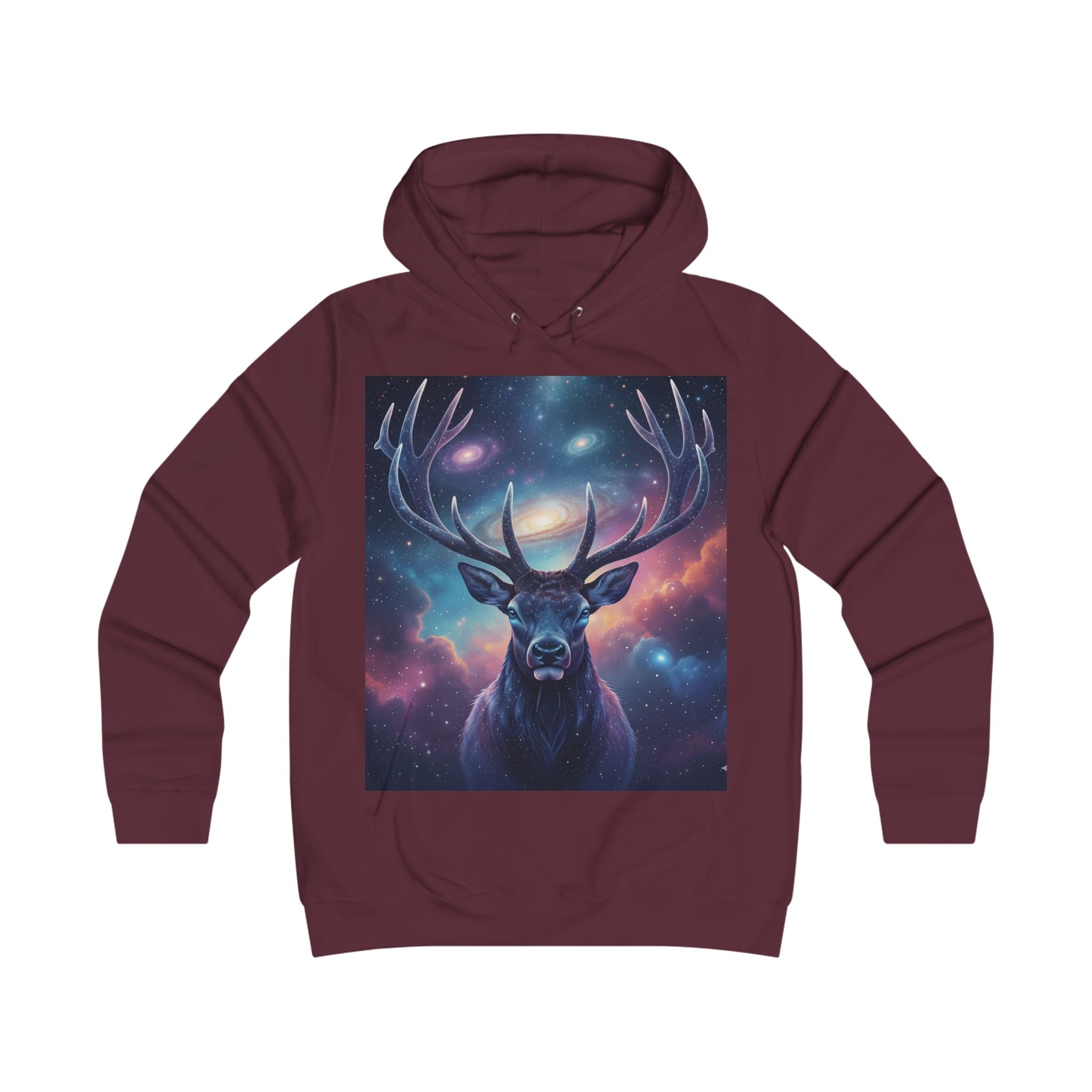 Galaxy Mystic Elk Pullover Hoodie