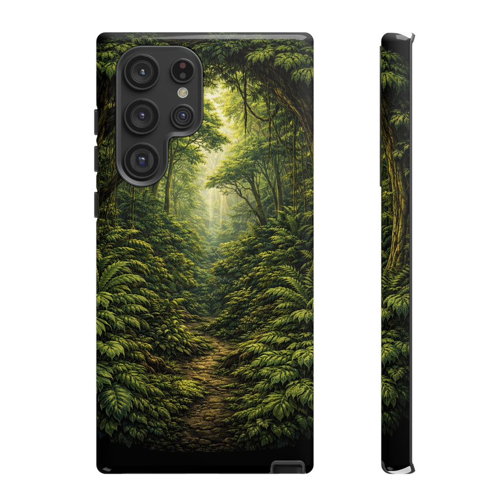 Forest Path Tough Phone Case