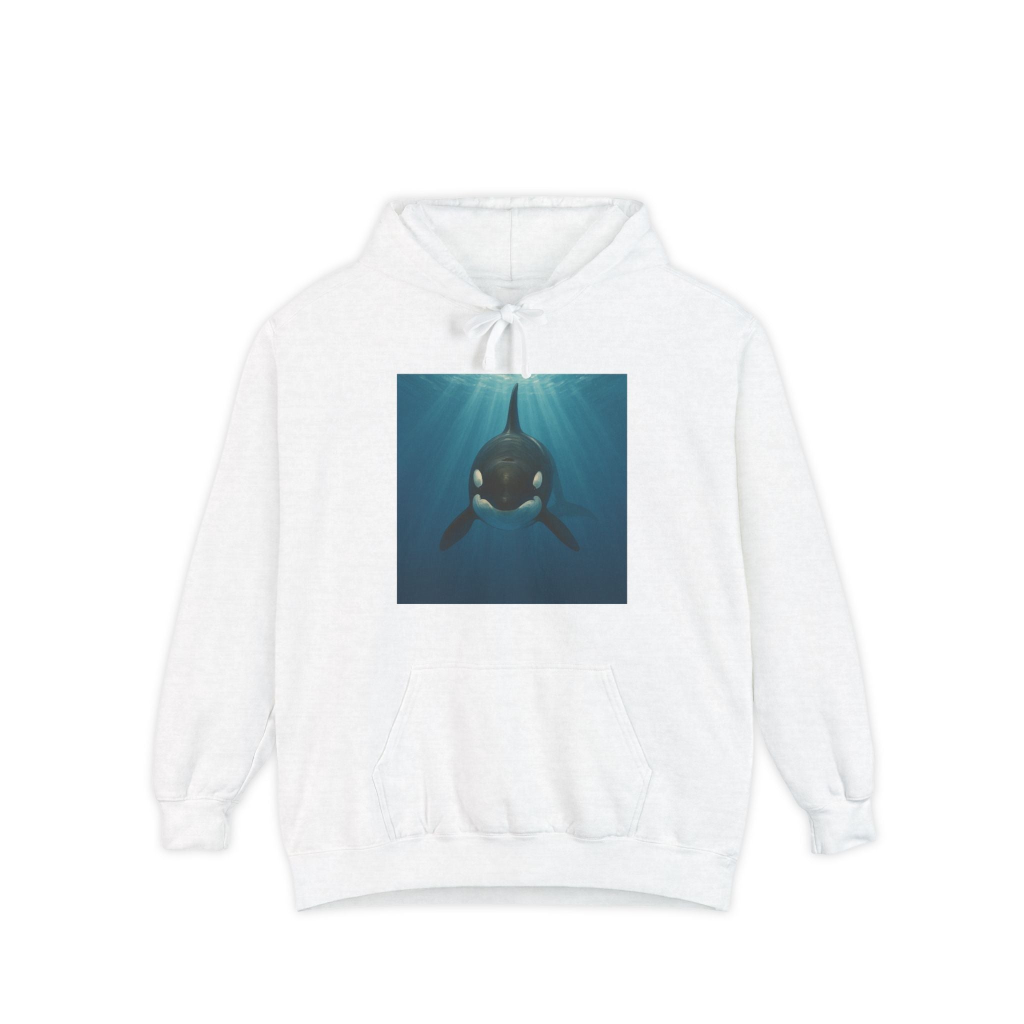 Orca Whale Pullover Hoodie