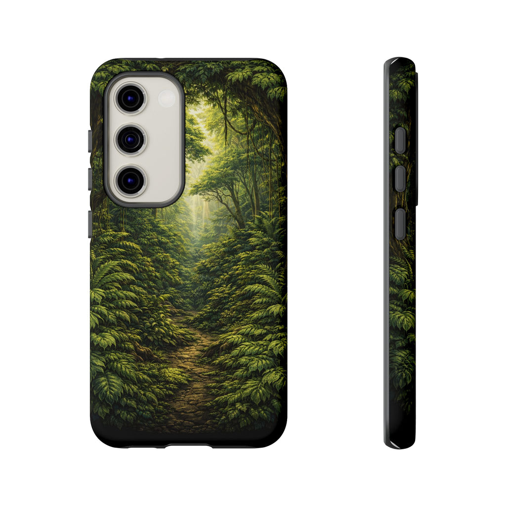Forest Path Tough Phone Case