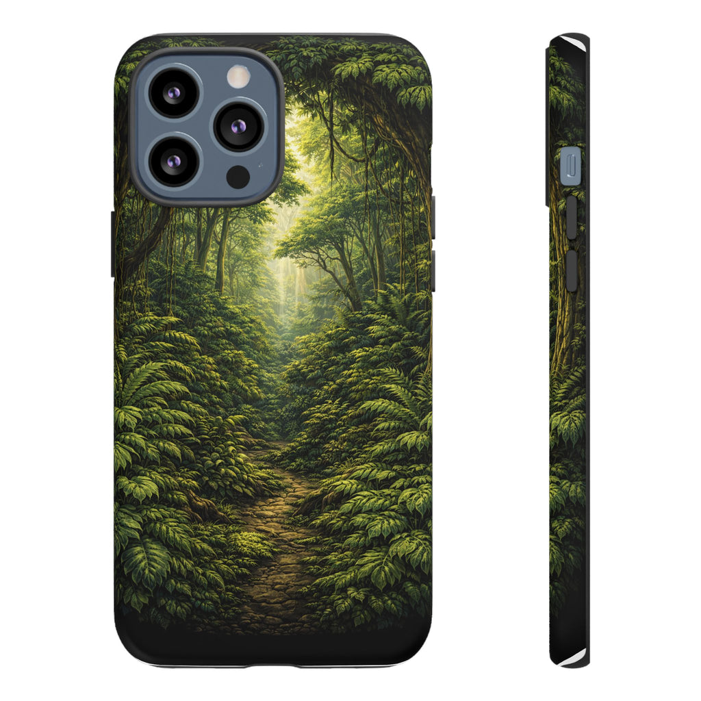 Forest Path Tough Phone Case