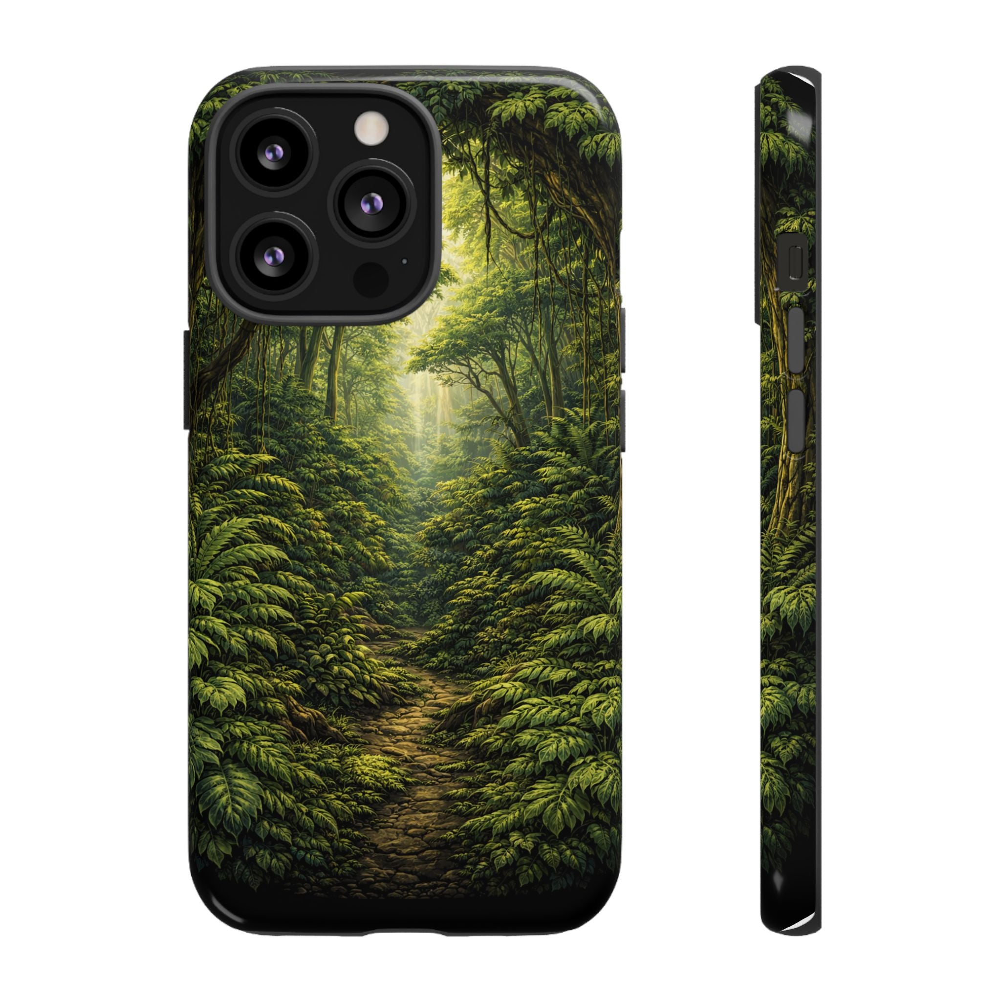 Forest Path Tough Phone Case