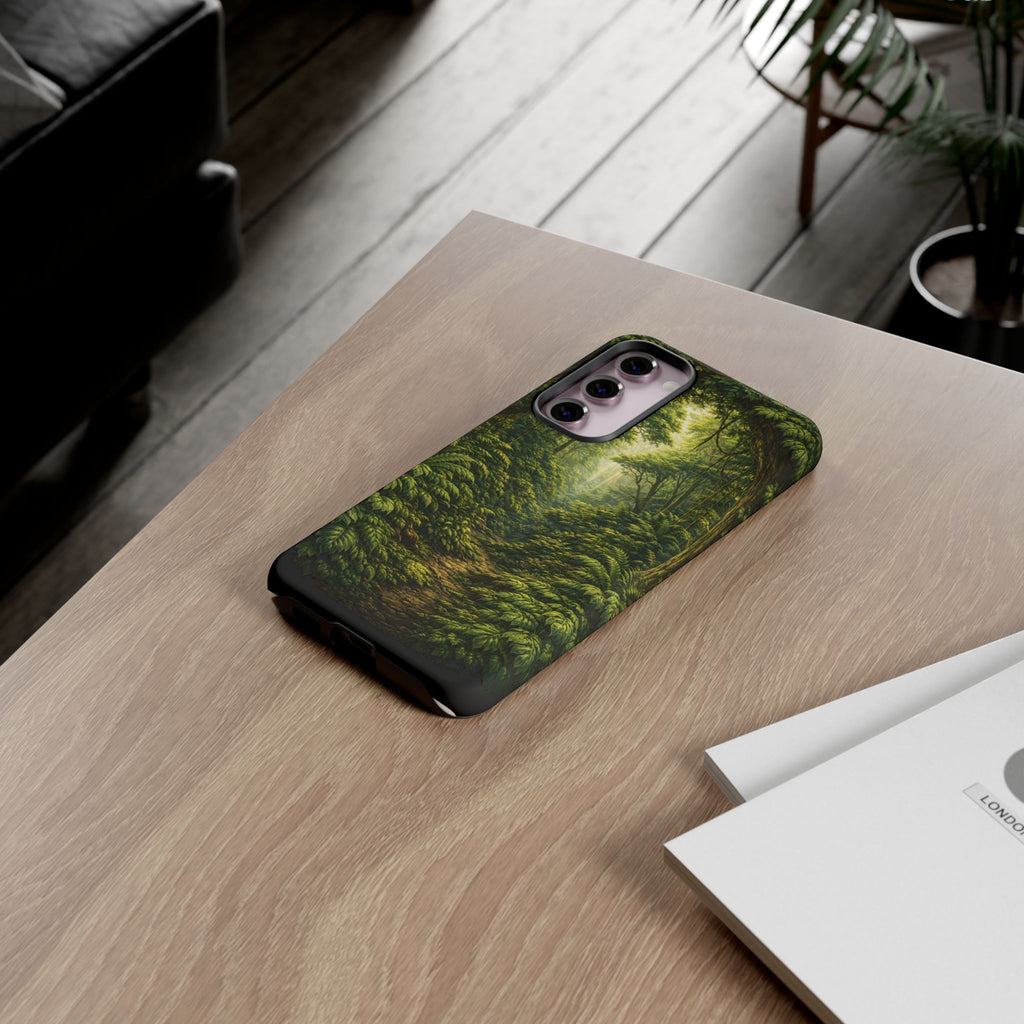Forest Path Tough Phone Case
